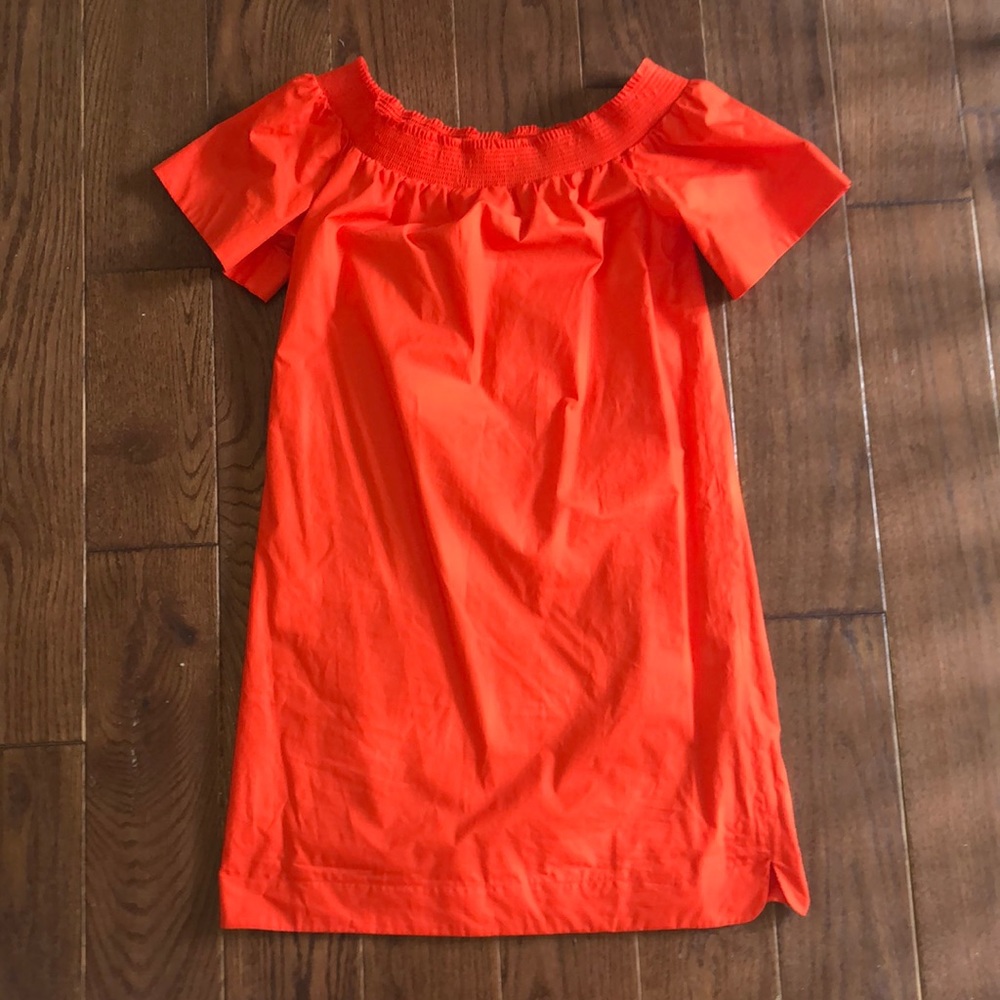 JCREW off the shoulder dress